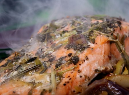 Plats cuits à la vapeur