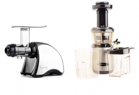 extracteur de jus horizontal ou vertical